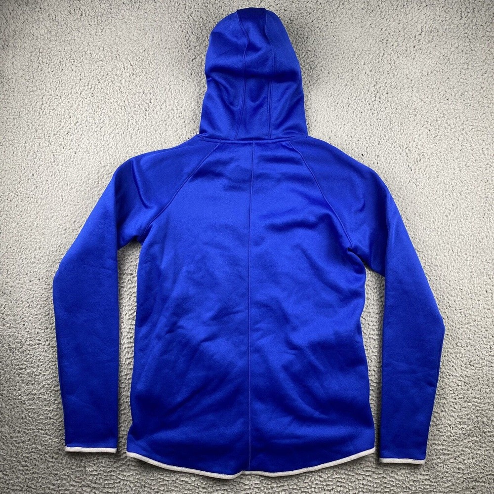 NWT Women Loose Coldgear Under Armour Blue FSU Bronco FootBall Hoodie Sz Medium - Picture 9 of 10